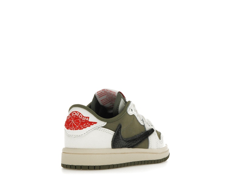 Jordan 1 Retro Low OG SP Travis Scott Medium Olive (PS)