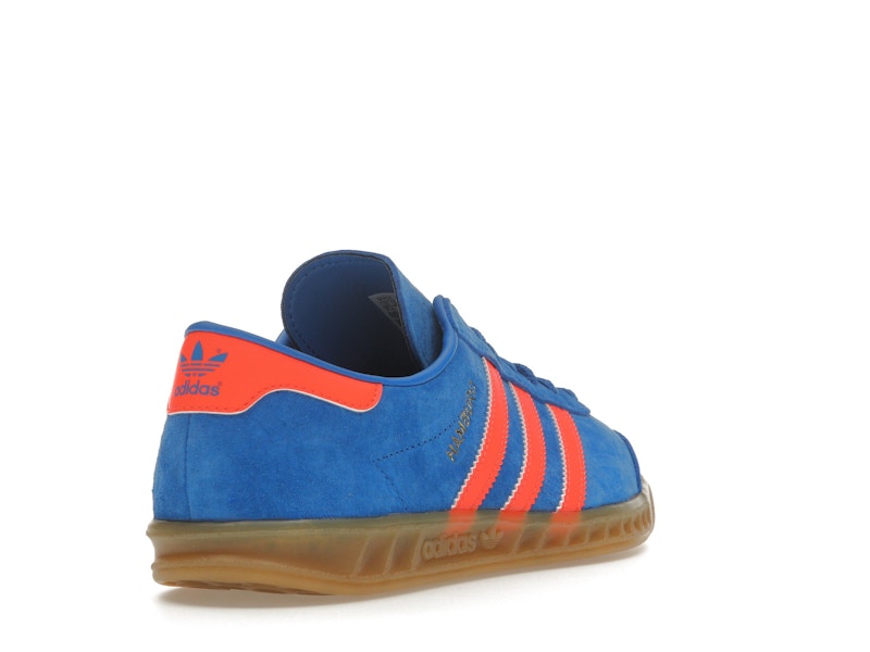 adidas Hamburg Blue Bird Solar Orange (Women's)
