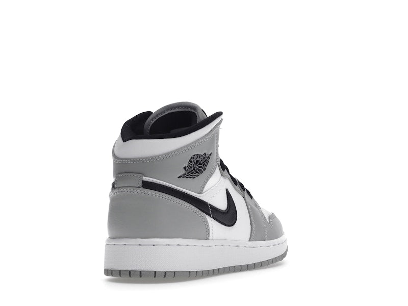 Jordan 1 Mid Light Smoke Grey (GS)