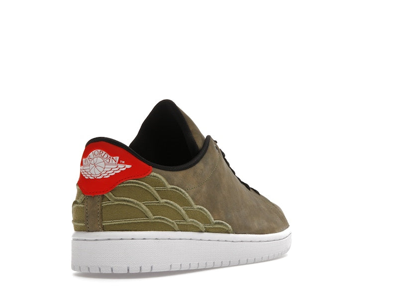 Jordan 1 Centre Court Oil Green