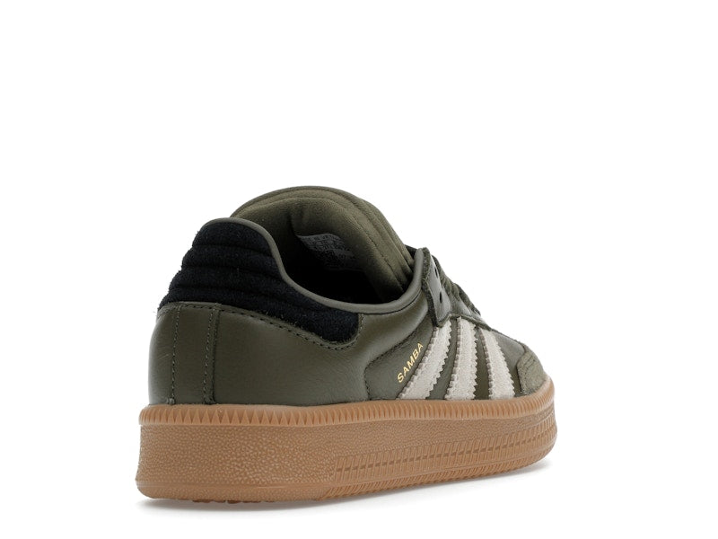 adidas Samba XLG Olive Strata Wonder Beige Gold Metallic