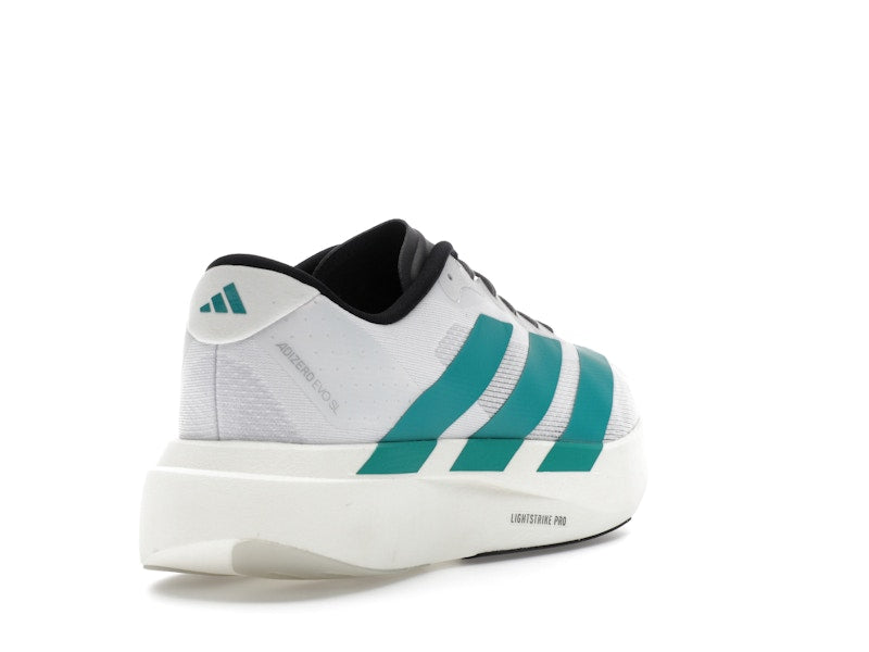 adidas Adizero Evo SL White Pure Teal