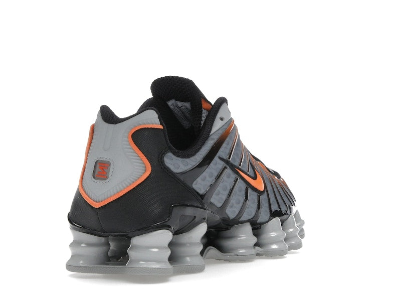 Nike Shox TL Light Smoke Grey Black Bright Mandarin