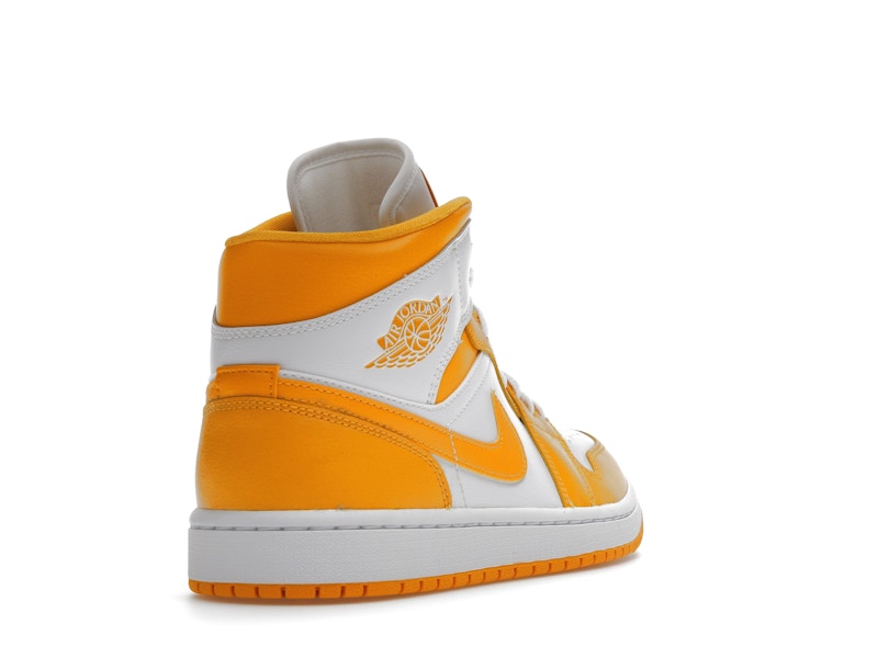 Jordan 1 Mid White University Gold (Women's)