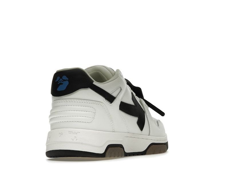 OFF-WHITE Out Of Office OOO 30 MM Low Tops Black White Blue