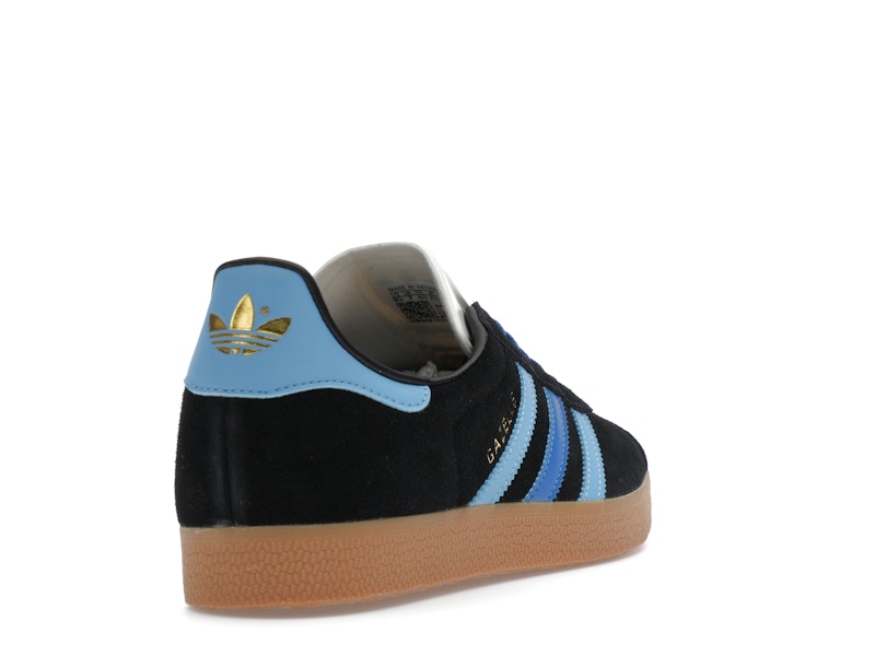 adidas Gazelle Black Light Blue (Women's)