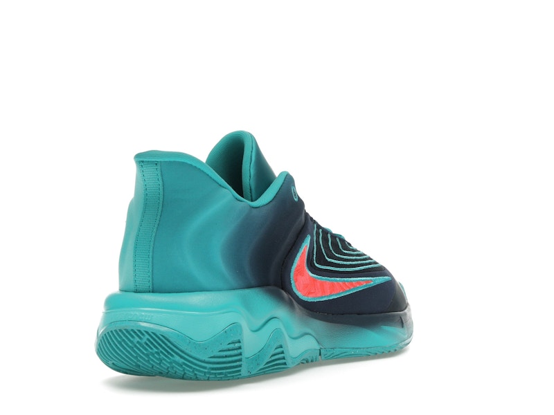 Nike Giannis Immortality 4 Dusty Cactus Obsidian Bright Crimson