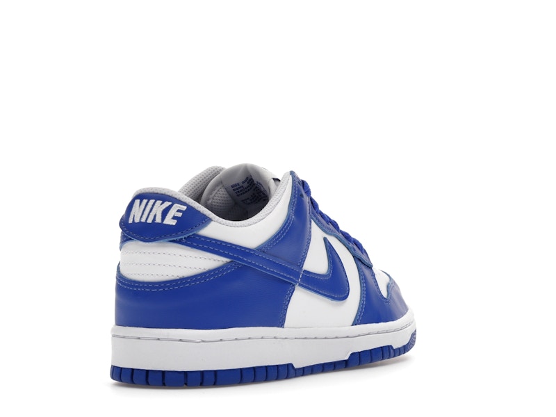 Nike Dunk Low White Hyper Royal (GS)