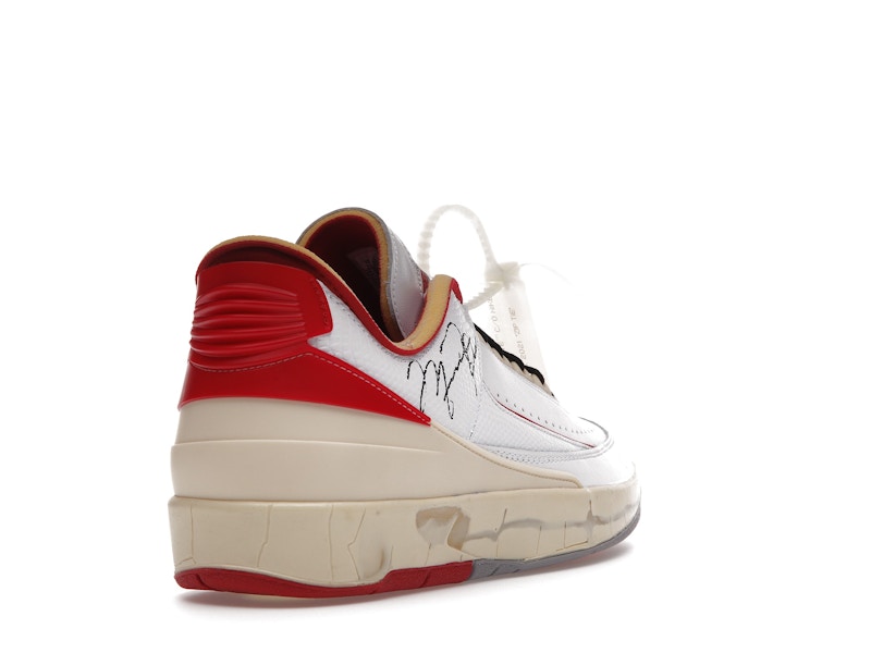 Jordan 2 Retro Low SP Off-White White Red