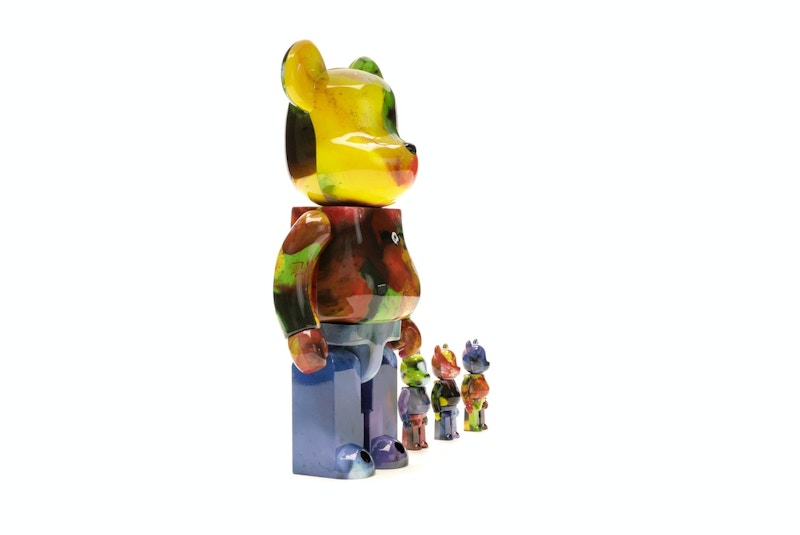 Bearbrick Pushead 4 pc Set 100% & 400% Set Multi