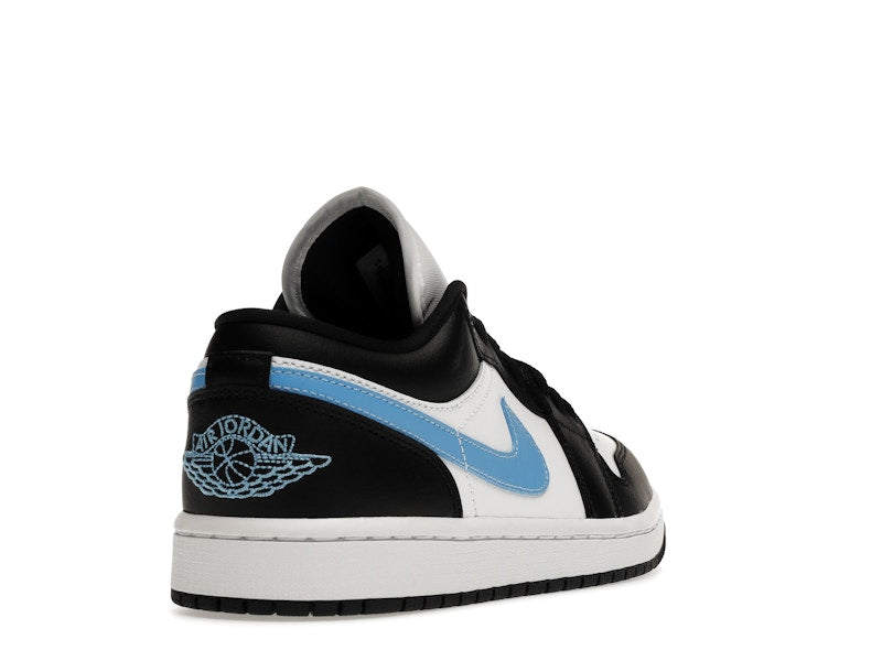 Jordan 1 Low Black University Blue White (Women's)