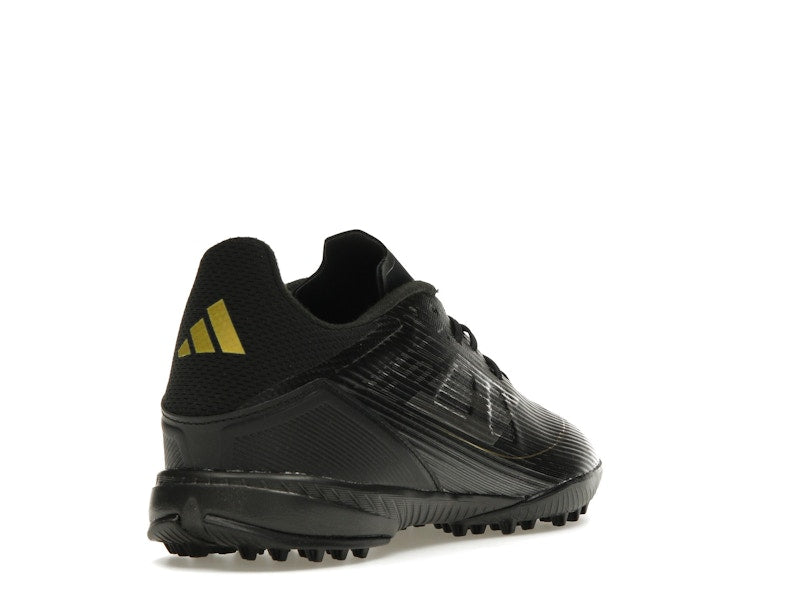 adidas F50 League Turf Core Black Iron Metallic Gold Metallic