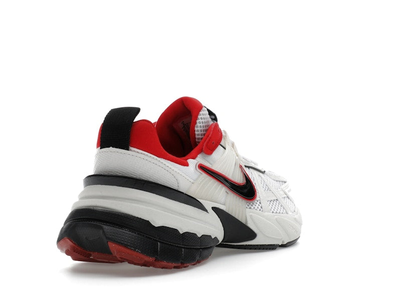 Nike V2K Run Metallic White University Red
