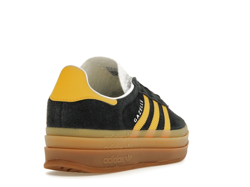 adidas Gazelle Bold Black Bold Gold (Women's)