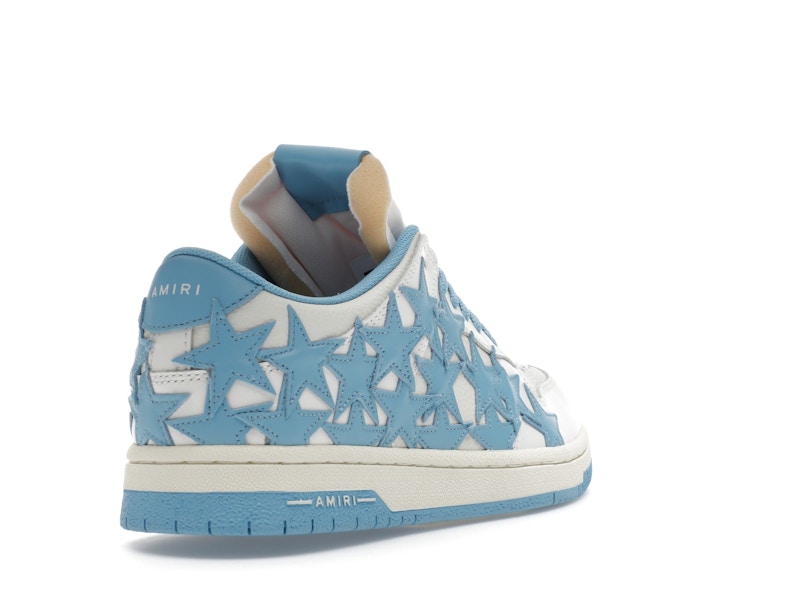 AMIRI Stars Low Top White Blue