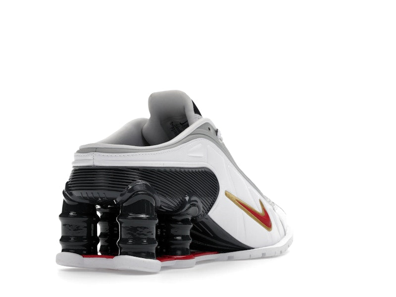 Nike Shox MR4 Mule Martine Rose Metallic Platinum Varsity Red (Women's)