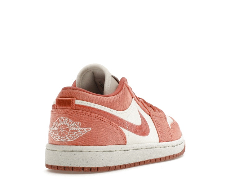 Jordan 1 Low SE Canvas Sky J Orange (Women's)
