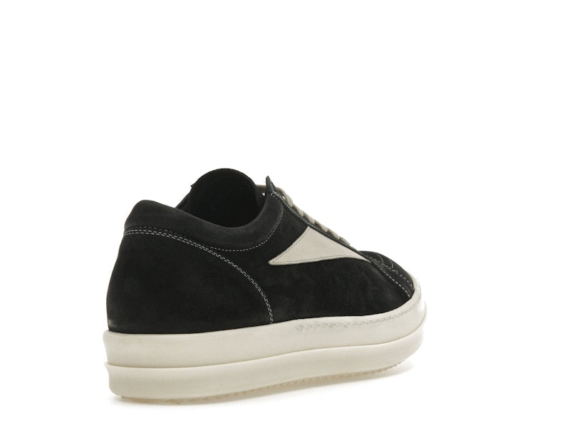 Rick Owens Luxor Vintage Sneaks Black Milk