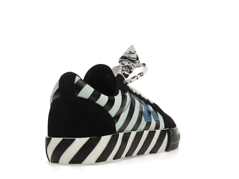 OFF-WHITE Vulc Low Black Blue Arrow