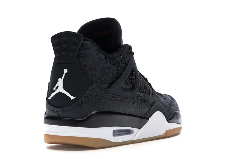 Jordan 4 Retro Laser Black Gum