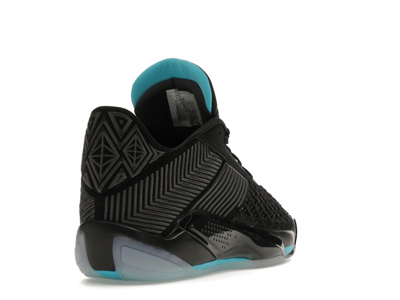 Jordan 38 Low Black Gamma Blue (Translucent Sole)