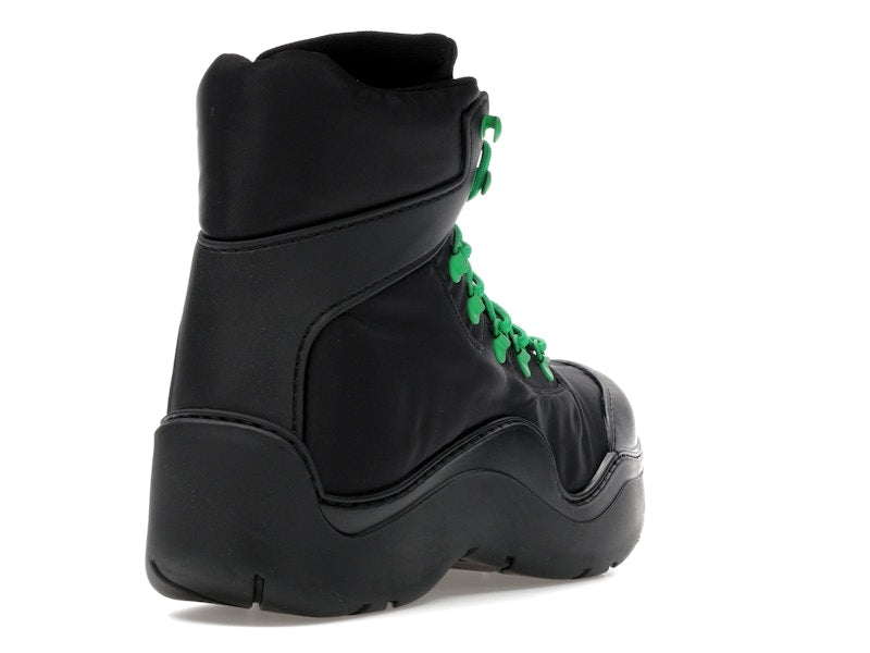 Bottega Veneta Puddle Bomber Black Green