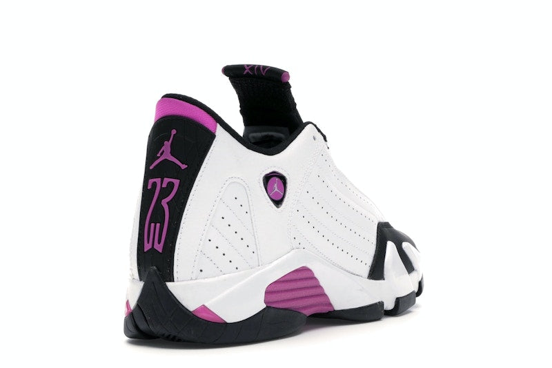 Jordan 14 Retro Fuchsia Flash Black Toe (GS)
