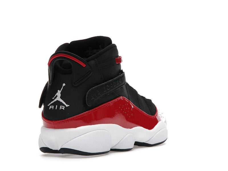 Jordan 6 Rings Black Gym Red White