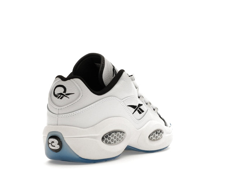 Reebok Question Low White Black Toe