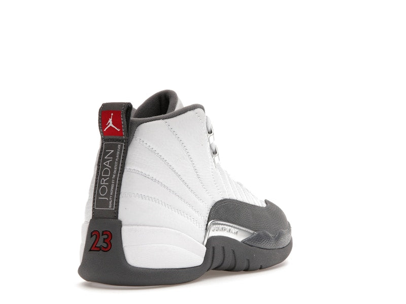 Jordan 12 Retro White Dark Grey