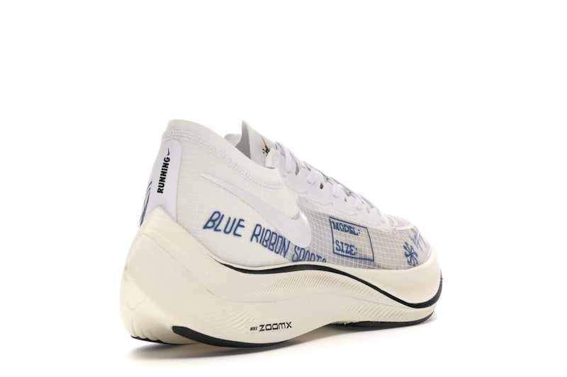 Nike ZoomX Vaporfly Next% Blue Ribbon Sports White