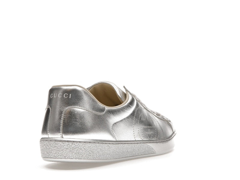 Gucci Ace Metallic Silver