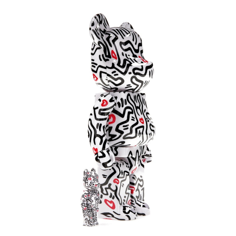 Bearbrick Keith Haring #8 100% & 400% Set