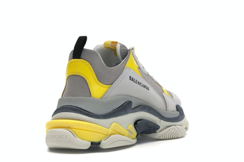 Balenciaga Triple S Grey Yellow Black