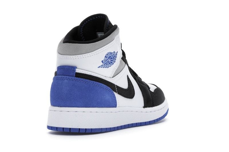 Jordan 1 Mid SE White Black Royal (GS)
