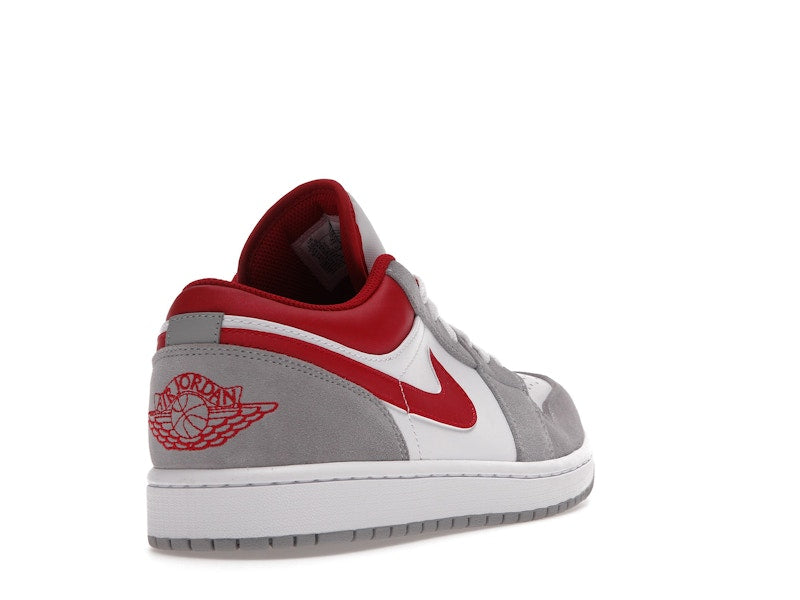 Jordan 1 Low SE Light Smoke Grey Gym Red