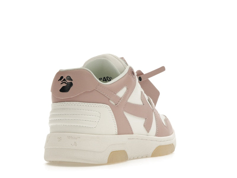 OFF-WHITE Out Of Office "OOO" Low Tops White Pink (Women's)