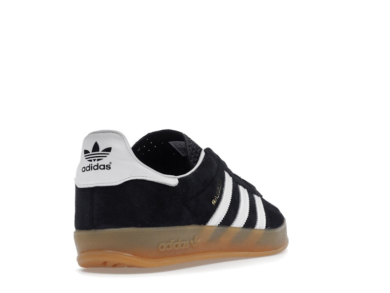 adidas Gazelle Black White Gum
