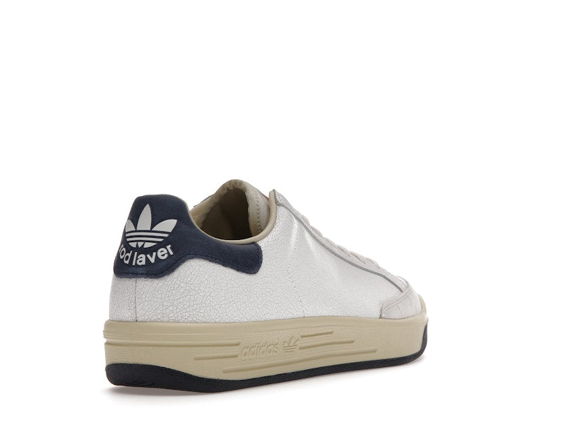adidas Rod Laver Cracked White Navy