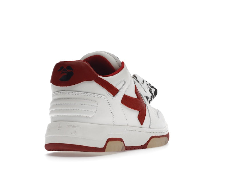 OFF-White Out of Office White Red