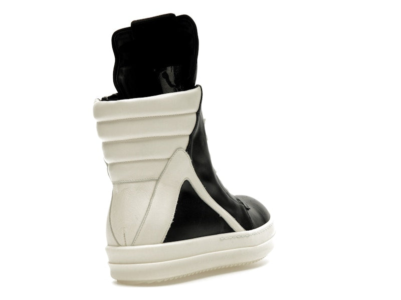 Rick Owens Strobe Geobasket High Black Milk