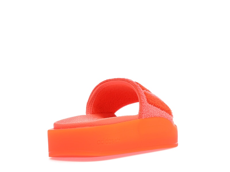 adidas Slides Beyonce Ivy Park Screaming Orange
