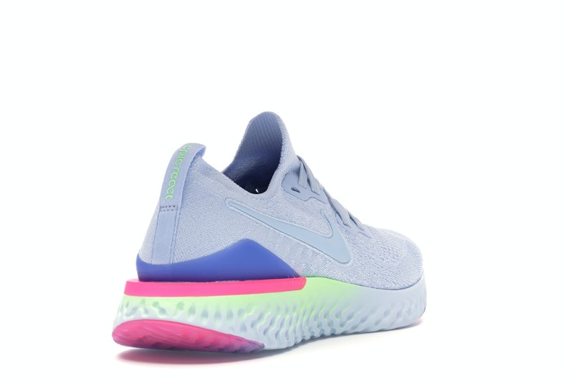 Nike Epic React Flyknit 2 Hydrogen Blue Sapphire Hyper Pink