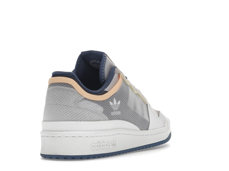 adidas Forum Low TT Cloud White Acid Orange Crew Blue