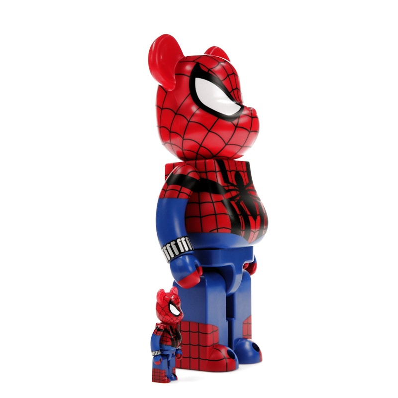 Bearbrick x Marvel Spider-Man (Ben Reilly) 100% & 400% Set