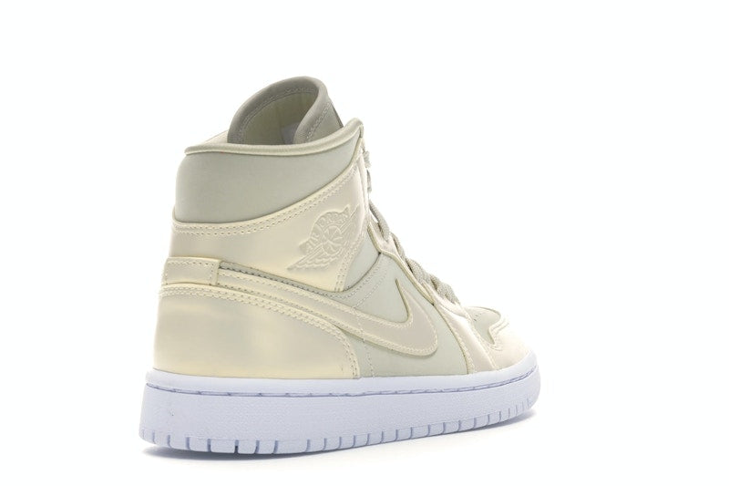 Jordan 1 Mid Goose Feather Yellow (Women's)