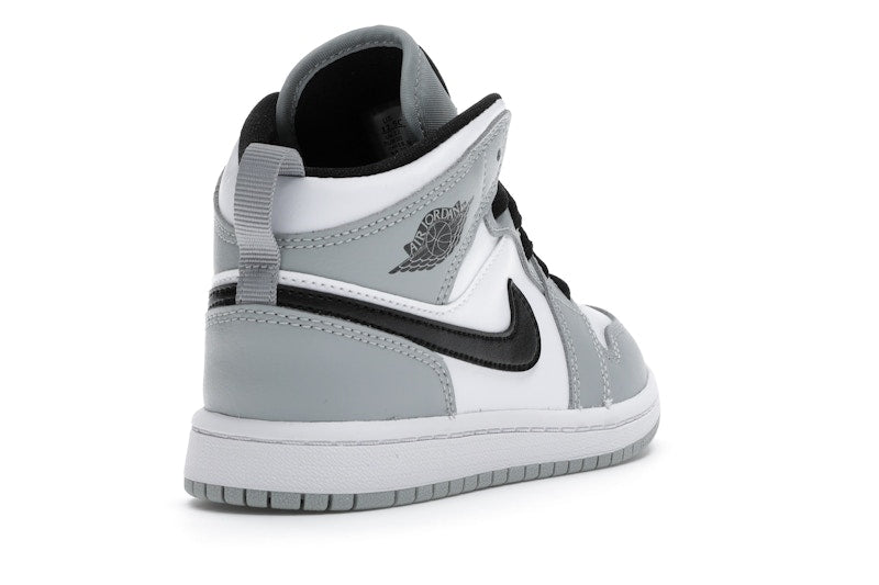 Jordan 1 Mid Light Smoke Grey (PS)