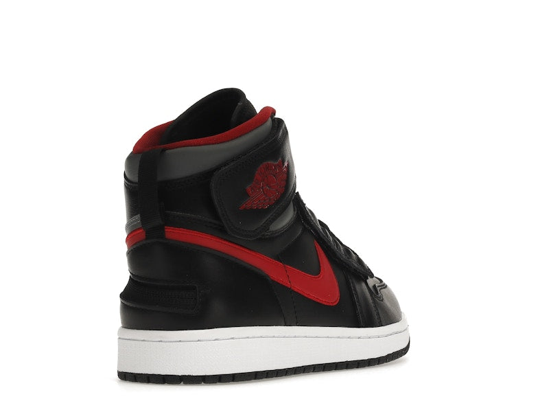 Jordan 1 High FlyEase Black Gym Red Smoke Grey