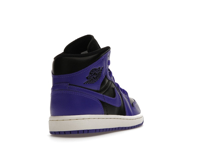 Jordan 1 Mid Purple Black (Women's)