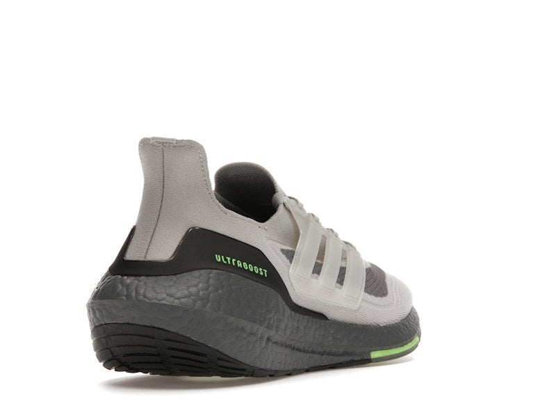 adidas Ultra Boost 21 Metal Grey Signal Green